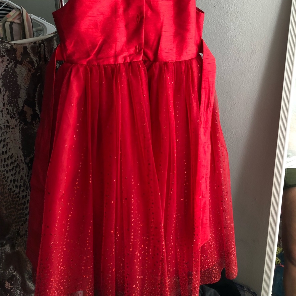 Red night dress